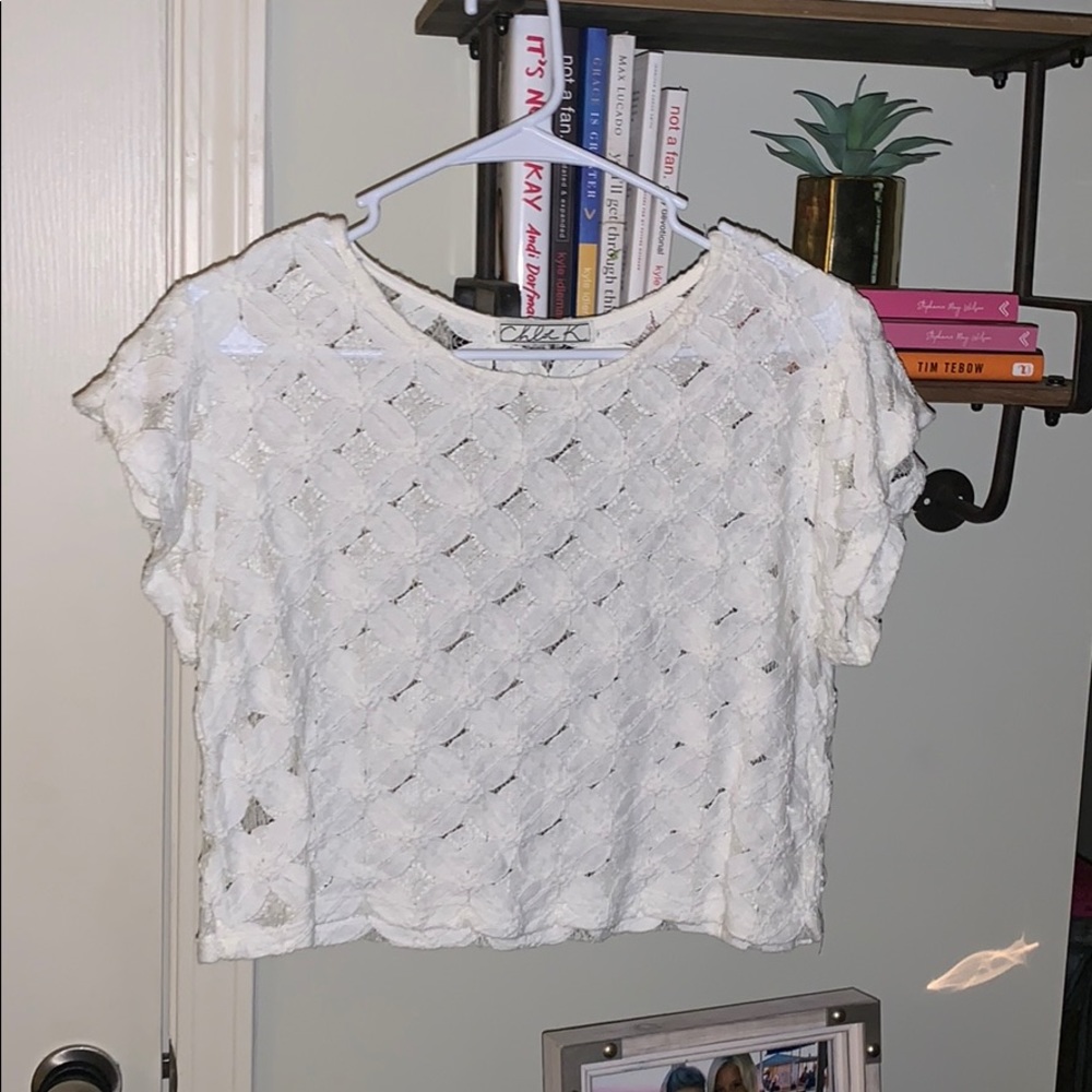 Chloe K white crop!